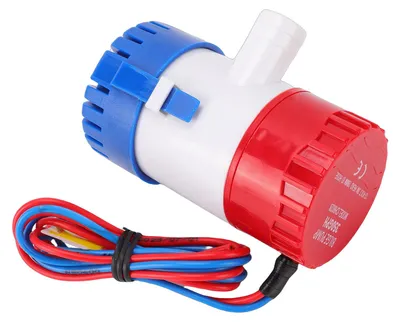 Obrázek produktu pro Automatické lodní čerpadlo na vodu z podpalubí 12 V, 350 GPH, tichý motor, ponorné čerpadlo na vodu z podpalubí, výstup 3/4 palce