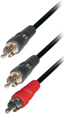 Produktbild von Transmedia Verbindungskabel; Cinchstecker - 2x Cinchstecker 1,5 m, A 123