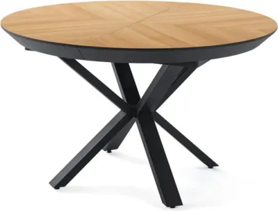 Image de Table de cuisine Table de salle à manger Table ronde Table familiale Table en bois Tables