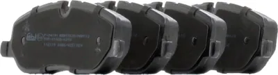 Produktbild von Febi Bremsbeläge Satz Vorne Bremsklötze für LAND ROVER Range Rover Sport (L320) 116119