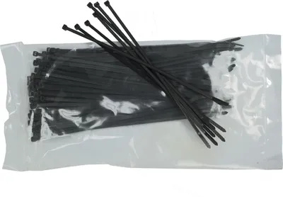 Produktbild von Kabelbinder 4,8x300mm schwarz 100 Stück - für den Außenbereich -