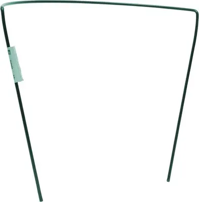 Obrázek produktu pro Půlměsícová opora do zahrady – zelená opora – 35 x 40 cm