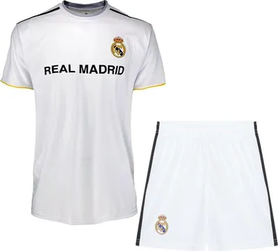 Produktbild von Real Madrid Junior Sportanzug Weiß 128 cm