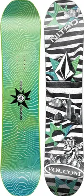 Obrázok produktu pre Detský all mountain snowboard Nitro RIPPER KIDS X VOLCOM, veľkosť: 116, farby: doska