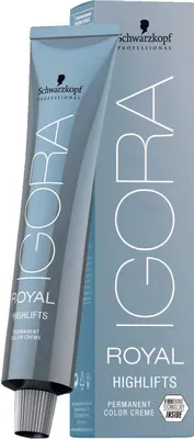 Produktbild von Schwarzkopf Igora Royal, Blond, 10-1, Ash Blond, Frauen, 60 ml, Tube