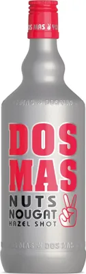 Produktbild von DOS MAS Hazel Shot Nuts Nougat 17% Vol. (1x0,7l Flasche)