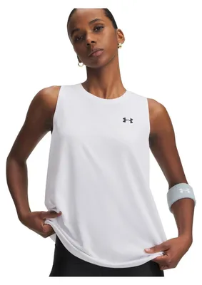 Obrázek produktu pro Under Armour TECH TANK SOLID – BÍLÁ, velikost: S