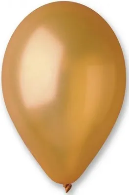 Produktbild von GM120 Metallballons 13 - Gold 39 / 50 Stk.