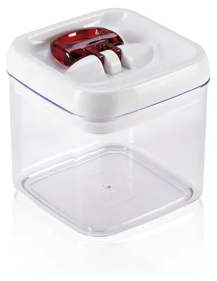 Immagine prodotto di Leifheit 31209 recipiente per cibo Rettangolare Scatola 1 L Rosso, Trasparente, Bianco 1 pz