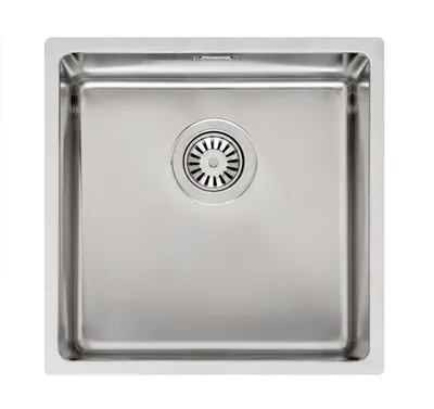 Produktbild von REGINOX R32848 Houston 40x40 Edelstahlspüle ab Schrankbreite 50 cm / Flächenbündig / Flacheinbau / Unterbau
