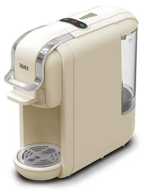 Obrázok produktu pre Espresso stroj na mletú kávu a kapsuly 8v1 Oliver Voltz OV51171P8R, 1450W, 19 bar, 0,6 L, 5 adaptérov, 7 stupňov pre objem, krémová