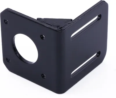 Obrázok produktu pre Odolná montážna konzola zo zliatiny ocele pre 42mm krokový motor NEMA17 so skrutkami