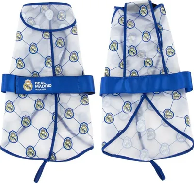 Image de Imperméable pour chiens Real Madrid C.F. Bleu XS