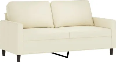 Obrázok produktu pre vidaXL 2-miestna pohovka Cream 140 cm Velvet