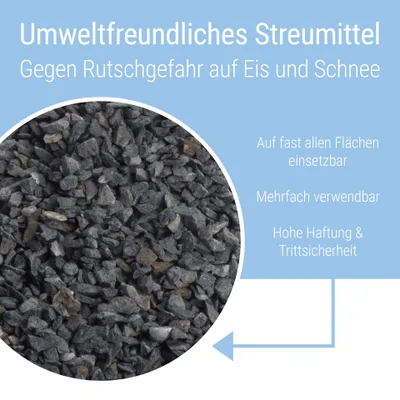 Produktbild von Schicker Mineral-Diabas Streusplitt grau 25 kg-2-5mm