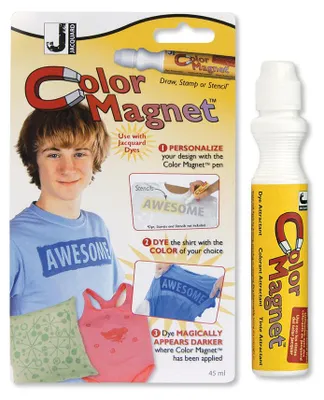 Imagen del producto de Tinta para textiles Jacquard, Color Magnet, lápiz de 45 ml, ideal para crear diseños originales en la ropa