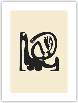 Produktbild von Poster - Poster ohne Rahmen - Surreal Charakter Kontrast - 30x40 cm - Wand Bild - Wanddeko - Wandbilder - Kunstposter - Wandposter - Bilder - Kunstdruck - Wanddekoration - Wandbild - P2XPA30x40-4615