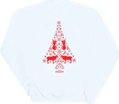 Produktbild von Disney - "Frozen" Sweatshirt für Damen BI6175 (XXL) (Weiß)