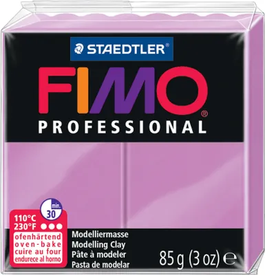 Produktbild von FIMO PROFESSIONAL Modelliermasse lavendel 85 g