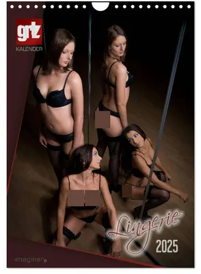 Produktbild von grlz Lingerie Kalender (Wandkalender 2025 DIN A4 hoch), CALVENDO Monatskalender