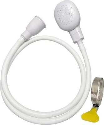 Obrázok produktu pre Súprava na striekanie pre psov a deti – dĺžka 130 cm – z PVC – rýchla montáž – na príslušenstvo na umývanie