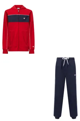 Produktbild von Champion Herren-Trainingsanzug, Rot (RS067), Größe L für Kinder