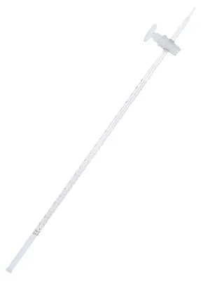 Glasbürette 10 ml, Borosilikat, 49,5 cm, für Labore