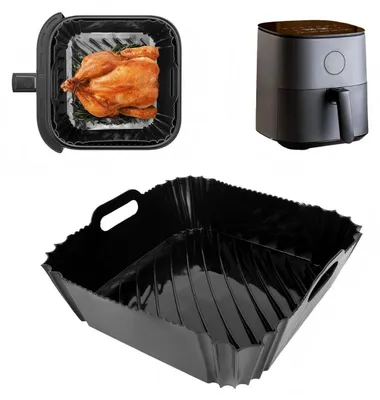 Produktbild von Silikonform Heißluftfritteuse Zubehör für COSORI 4,7L-6L, Ninja Max Pro 6,2L