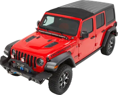 Zdjęcie produktu dla Sunrider do miękkiego dachu Jeep Wrangler JL 18- z twardym dachem Black Twill