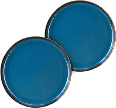 Image de Ensemble de 2 assiettes en céramique pour pâtes, diamètre 21,5 cm