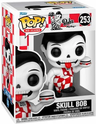 Obrázok produktu pre Figurka Vinylowa POP! Bob's Big Boy Skull Bob 9 cm od Funko