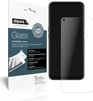 Zdjęcie produktu dla 2x folia ochronna do Oppo A52 matowa - folia antywstrząsowa 9H dipos Glass szkło plastikowe