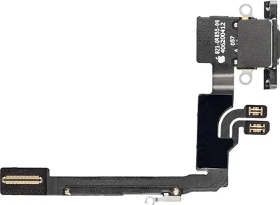 Produktbild von iPhone 16 Pro Ladebuchse Mikrofon Schwarz