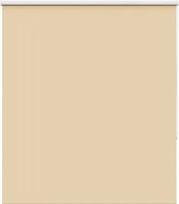 Produktbild von Verdunkelungsrollo Beige 120x150 cm Stoffbreite 116,6 cm, Rollos DesignMöbel