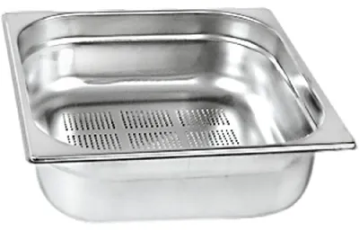Immagine prodotto di Contenitori Gastronorm, serie STANDARD, GN 2/3 (100 mm), forati