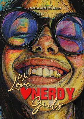 Produktbild von Wir lieben das Malbuch "Nerdy Girls" für Erwachsene