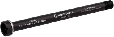 Obrázok produktu pre Wolf Tooth Cnc závitová priechodná os čierna 12 x 148 mm čierna 12 x 148 mm
