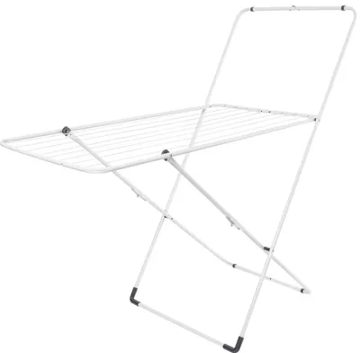 Image de Séchoir à linge pliable avec support - L123 cm