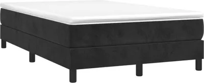 Produktbild von Maison Exclusive - Boxspringbett mit Matratze Schwarz 120x190 cm Samt