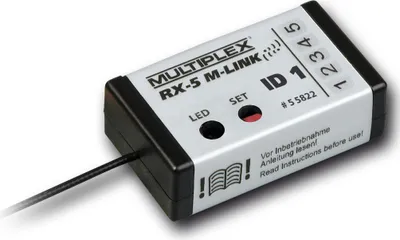 Produktbild von MULTIPLEX 55822, Receiver, Schwarz