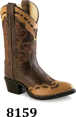 Produktbild von Old West Westernstiefel Westernreitstiefel f. Kinder/Jugendliche , Größe:33