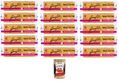 Produktbild von Garofalo Linguine,Glutenfreie Pasta aus Mais, Naturreis und Quinoa 15x400g + Italian Gourmet polpa 400g