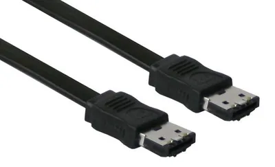 Obrázok produktu pre Alcasa eSATA II 1.5m SATA-Kabel 1,5 m Schwarz