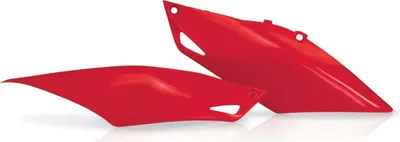 Produktbild von ACERBIS Rote Seitenzahlenplatten für HONDA