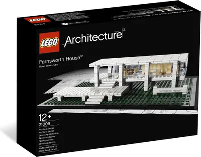 Produktbild von Lego Farnsworth House, 25 cm, 7 cm, 12 Jahr(e), 546 Stück, Grün, Weiß