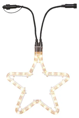 Produktbild von Best Season System Expo "Star-Extra" Ø 28cm, Ropelight klar, für außen, 484-40