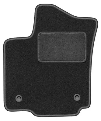Produktbild von Fahrermatte Velours für Volkswagen Phaeton 2002-2016 (Limousine) – 1-tlg, Graphit, passgenau – Wielganizator LUX
