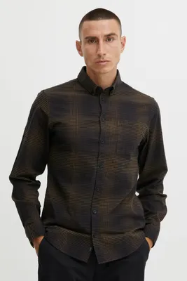 Produktbild von CASUAL FRIDAY Anton BD LS shadow checked shirt Herren Freizeithemd Hemd Button-Down-Kragen Baumwoll-Elasthan Mischung