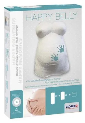 Produktbild von Glorex Bauch-Abformset Happy Belly