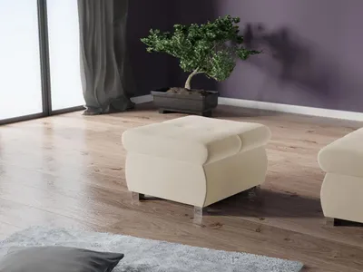 Obrázok produktu pre Taburetka ABEL 1 - krémová